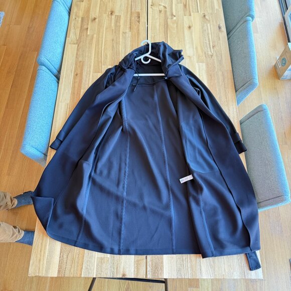 Athleta Voyage Long Line Trench Coat 12 - Picture 4 of 6